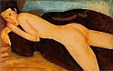 MODIGLIANI AMEDEO (1884-1920) - nu-couche-dos